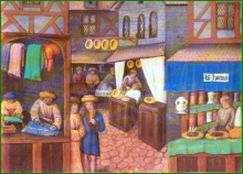 Une rue au moyen âge